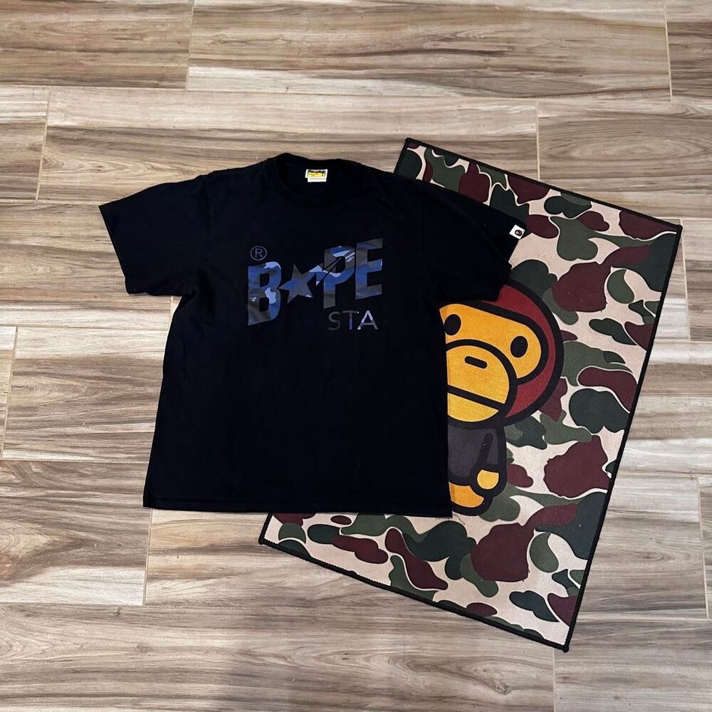 BAPE Color Camo Bape Sta Logo Tee